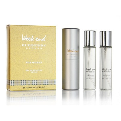 Туалетная вода 3*20 ml Burberry Weekend