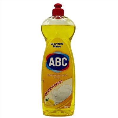 Гель д/мытья посуды ABC Lemon 750мл (20шт/короб)