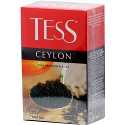 TESS. Classic Collection. CEYLON (черный) 100 гр. карт.пачка