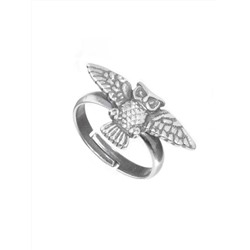 "Совушка" кольцо в серебряном покрытии из коллекции "Друзья" от Jenavi