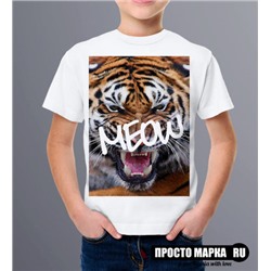 Детская футболка Тигр Meow (new)