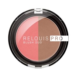 RELOUIS Румяна компактные тон:204 PRO BLUSH DUO двойные