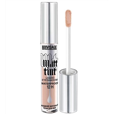 Жидкие матовые тени для век Matt Tint Waterproof 12H, 101 тон, 3 г