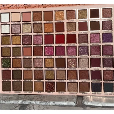 Палетка теней для век HudaBaby Cor-De-Rosa 70 Colors Eyeshadow