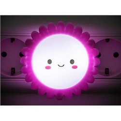 Лампа-Ночник Energy EN-NL-5 "Цветок" розовый  104275