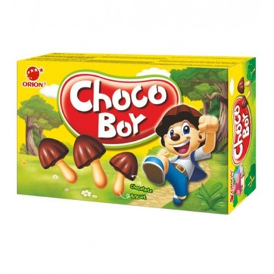 Печенье Choco Boy грибочки, 45 гр.