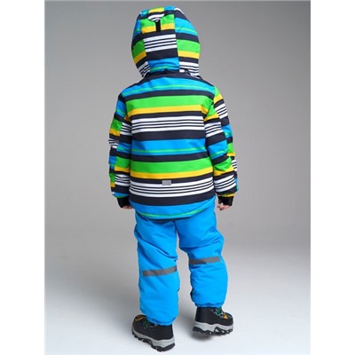 32212013 Комплект текстильный для мальчиков: куртка, полукомбинезон, голубой