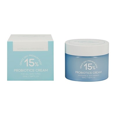 КРЕМ ДЛЯ ЛИЦА С ПРОБИОТИКАМИ PROBIOTICS 15% GRACE DAY, 50 ML