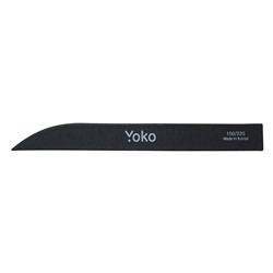 Пилка Yoko SF 074 P скошенная черная 150/220 в индивидуальной упаковке