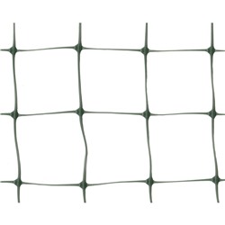 Сетка для гороха У-45 (яч.45х45мм) рулон 1х6м (хаки) пластиковая