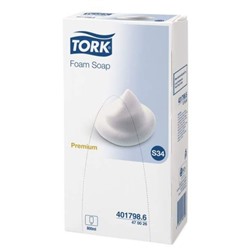 Мыло-пена Tork Premium, S34, прозрачный, 800 мл