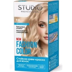 Студио "Fashion Color" Стойкая краска д/в тон 9.8 Жемчужн.блондин 50/50/15мл.(6) /95757