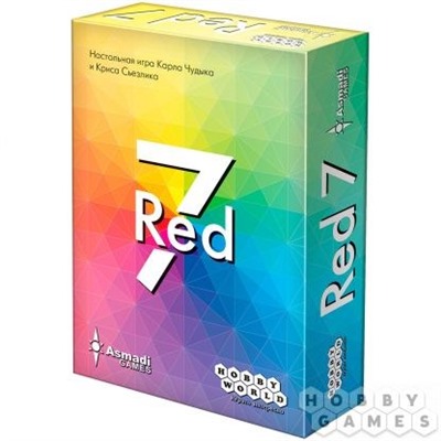 Игра HOBBYWORLD "Red 7" карточная игра (1792) возраст 9+