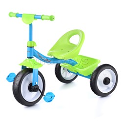 Велосипед 3-х колесный, зелено/голубой