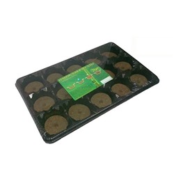Комплект для рассады с торф.табл. 17х20,5х4,5см (12 таблеток d41мм, кассета и лоток полистирол)