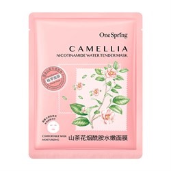 Тканевая маска для лица One Spring Camellia Nicotinamide Mask