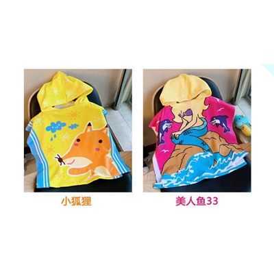 Детское полотенце с капюшоном, арт КД105, цвет: Crocodile, размер M 0-120