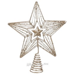 Звезда на елку Армандо 30 см (Edelman)
