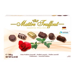 Шоколадные конфеты Maitre Truffout Pralines 180 гр