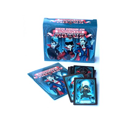 Игра настольная карточная "Вампирская мафия" (28 карточек)  04218