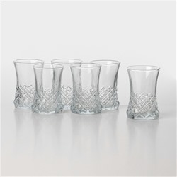 Набор стеклянных стаканов KENZU, 140 мл, 6 шт