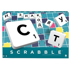 Настольная игра Mattel Scrabble Скраббл Эталон Y9618