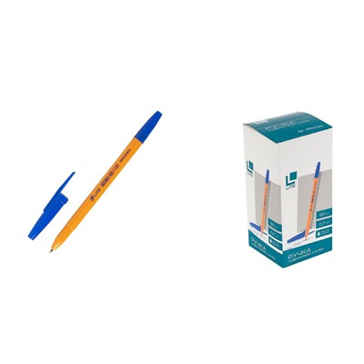 Ручка шариковая "Lite 51OR" синяя 0,7мм BPRL02-B/Or