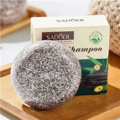 Твердый шампунь для волос Sadoer Bamboo Solid Shampoo 60g