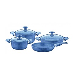 Набор посуды O.M.S. 3005.01.02-DB 7 предметов синий