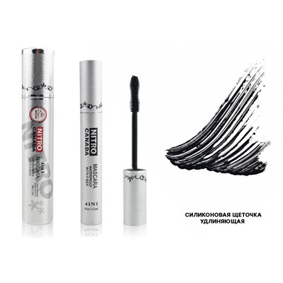 Стойкая тушь Nitro Canada Mascara Silver, Удлиняющая