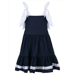 Платье Playtoday 12421621 тёмно-синий,белый