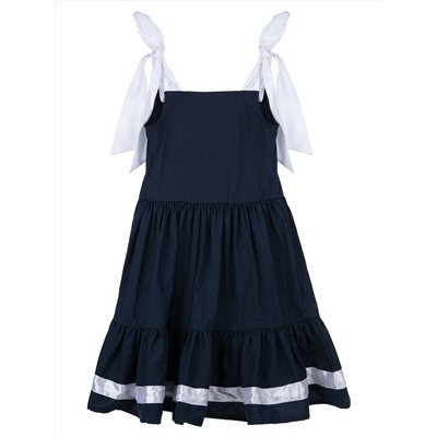 Платье Playtoday 12421621 тёмно-синий,белый