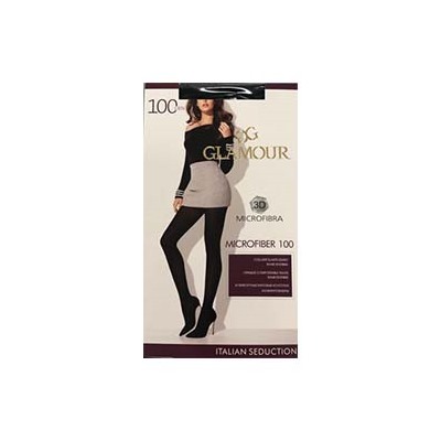 Glamour  MICROFIBER 100 /колготки/ (2, Nero)