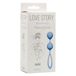 Вагинальные шарики Love Story Diaries of a Geisha Sky Blue 3005-04Lola