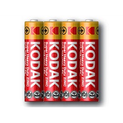 Батарейка KODAK R03 EXTRA HEAVY DUTY /KЗАНZ-4S(40/200/39200) (цена за 1 шт.)