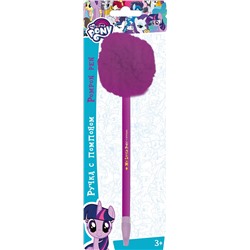 Ручка шариковая "My Little Pony" с помпоном синяя MPFS-UA1-PB-BL1 (6196)