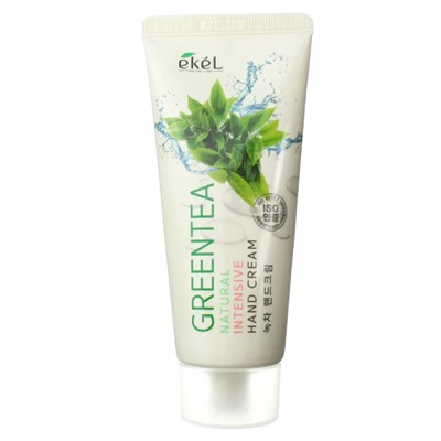 Ekel Крем для рук интенсивный с экстрактом зеленого чая - Hand cream intensive green tea, 100мл