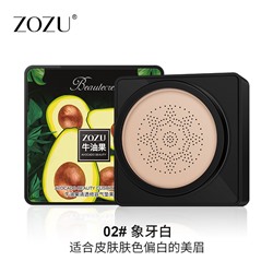 Кушон. Тональный крем с экстрактом авокадо «Zozu Avocado Beauty Cushion», 20 г (тон #2)