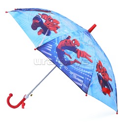 Зонт детский "Человек-паук" r-45см, ткань, полуавтомат