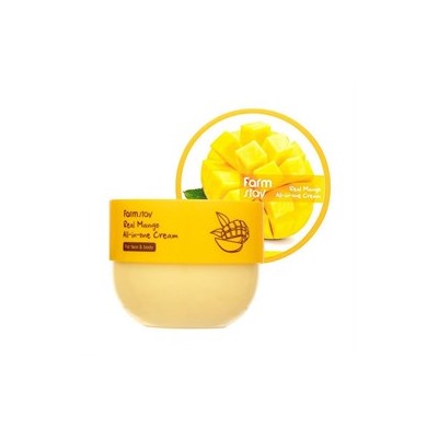Крем для лица и тела Farmstay Face&Body Real Mango All-In-One Cream 300ml с экстрактом манго