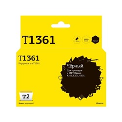 Струйный картридж T2 IC-ET1361 (C13T13614A10/T1361/K101/K201/K301) Epson, черный