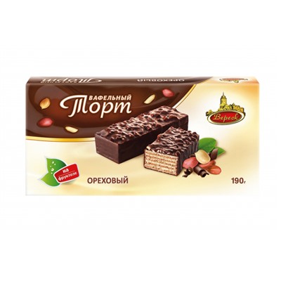 Торт Ореховый на фруктозе 190г/Вереск