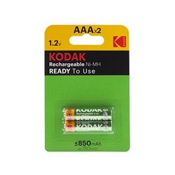 Аккумулятор Kodak HR03-2BL 850mAh Pre-Charged  (K3AHRP-2/850mah) Б0009360 (цена за 1 шт.)