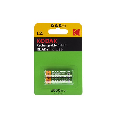 Аккумулятор Kodak HR03-2BL 850mAh Pre-Charged  (K3AHRP-2/850mah) Б0009360 (цена за 1 шт.)
