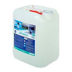 Регулятор pH-минус Aqualeon жидкое средство, 10 л (12 кг)