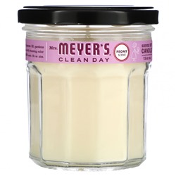 Mrs. Meyers Clean Day, Peony Candle, 204 г (7,2 унции)