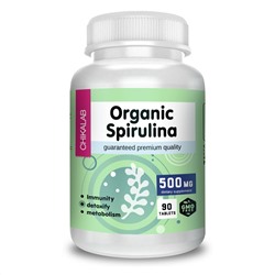 Витамины и минералы - Спирулина органическая, 90 таб.