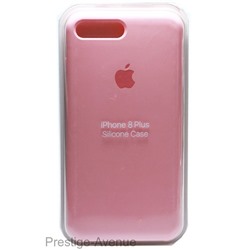 Силиконовый чехол для iPhone 7/8 Plus темно-розовый