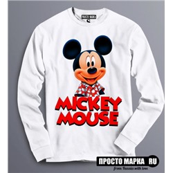 Толстовка Свитшот Mickey Mouse/Smile