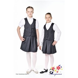 Школьный костюм двойка для девочки 281-18